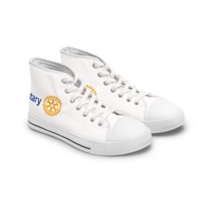 Women's High Top Sneakers (White)