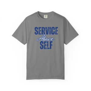 Service Above Self T-Shirt, Unisex Cotton Shirt, Casual Wear