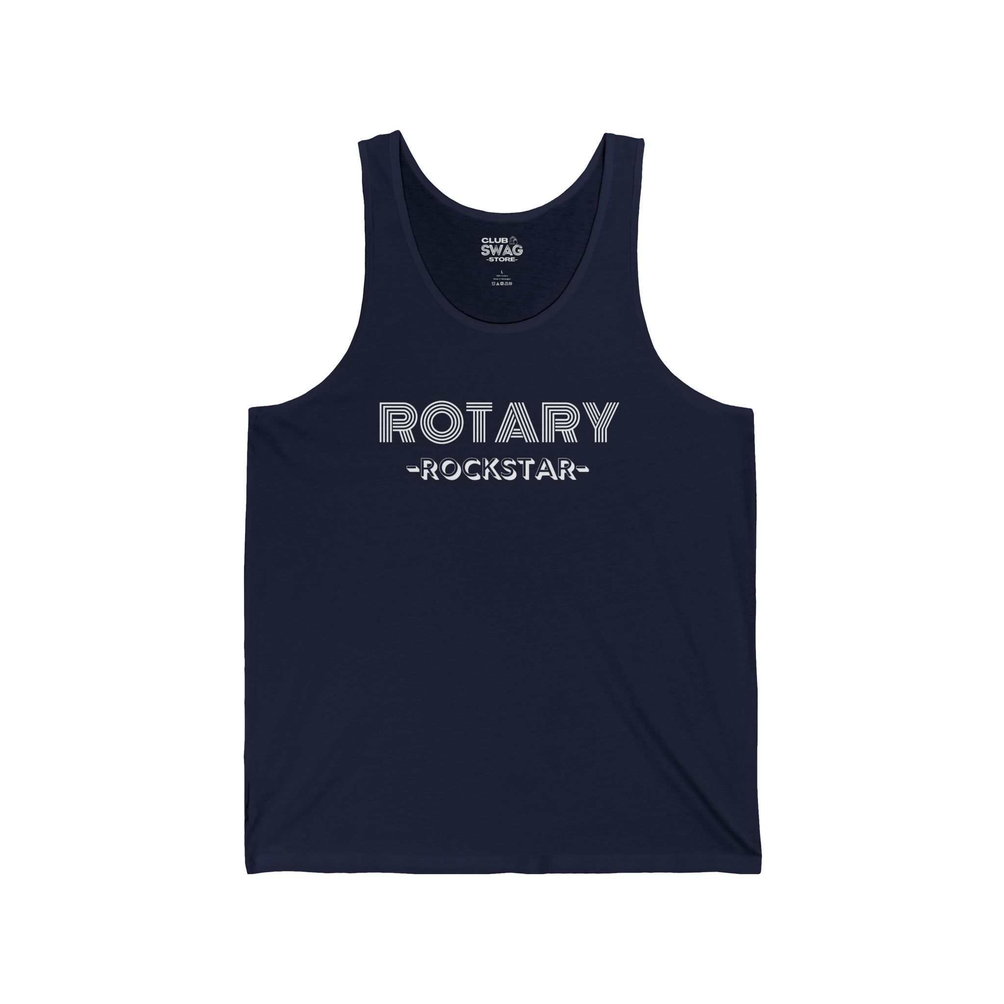 Rotary Rockstar Unisex Jersey Tank - Image 5