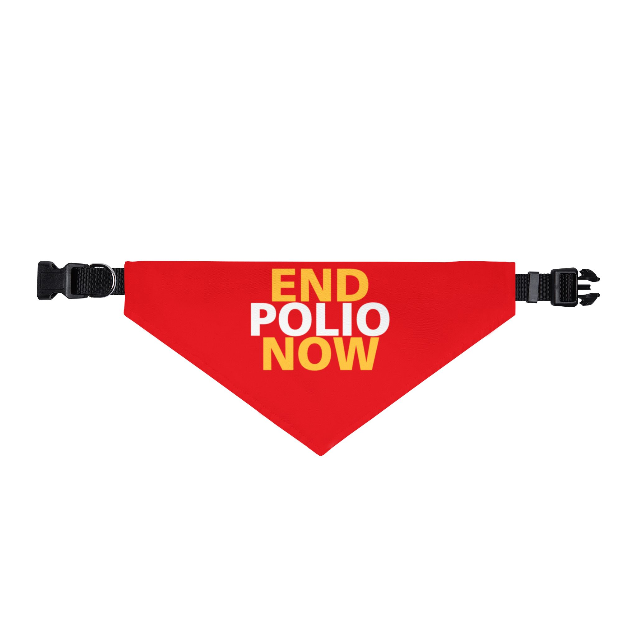 End Polio Now Pet Bandana Collar - Image 3