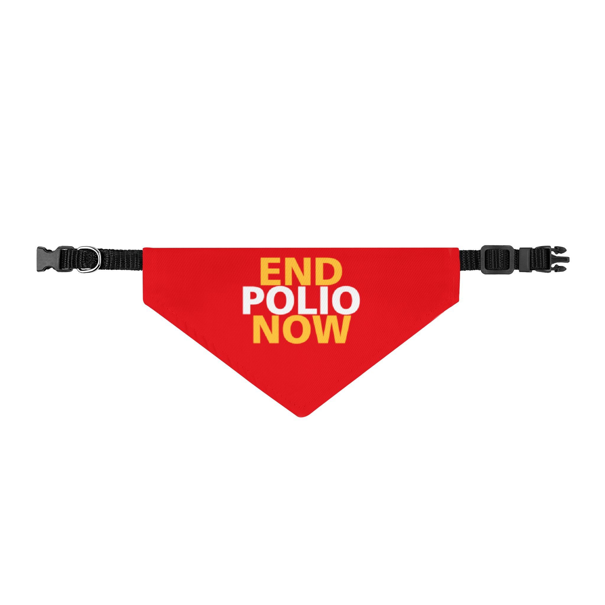 End Polio Now Pet Bandana Collar